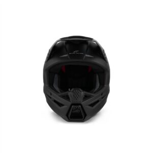Alpinestars S-M3 Motocross Helmet Matte Black - Image 3