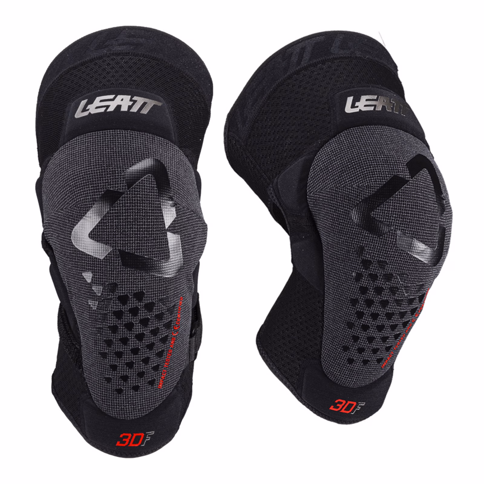 Leatt Knee Guard 3DF 5.0 Evo - Black - Image 1