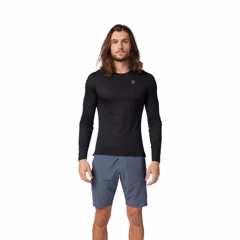 Fox Flexair Ascent LS MTB Jersey Black
