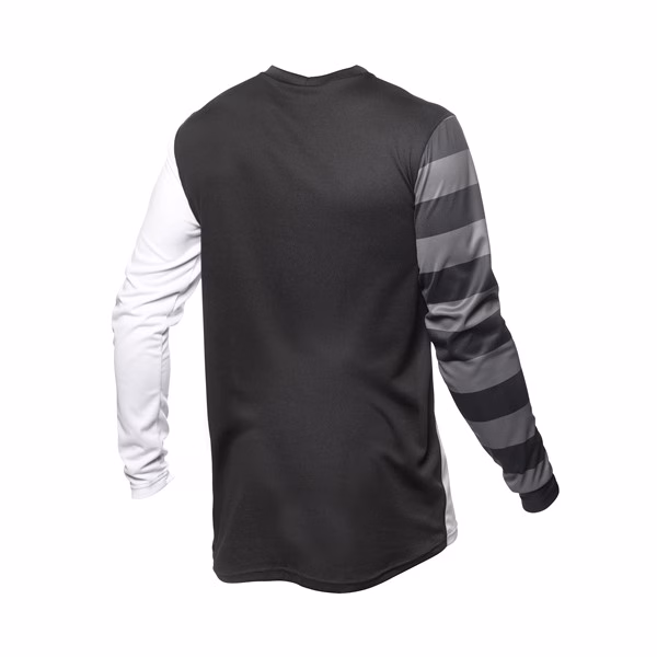 Fasthouse Carbon Eternal Motocross Jersey Youth White/Black