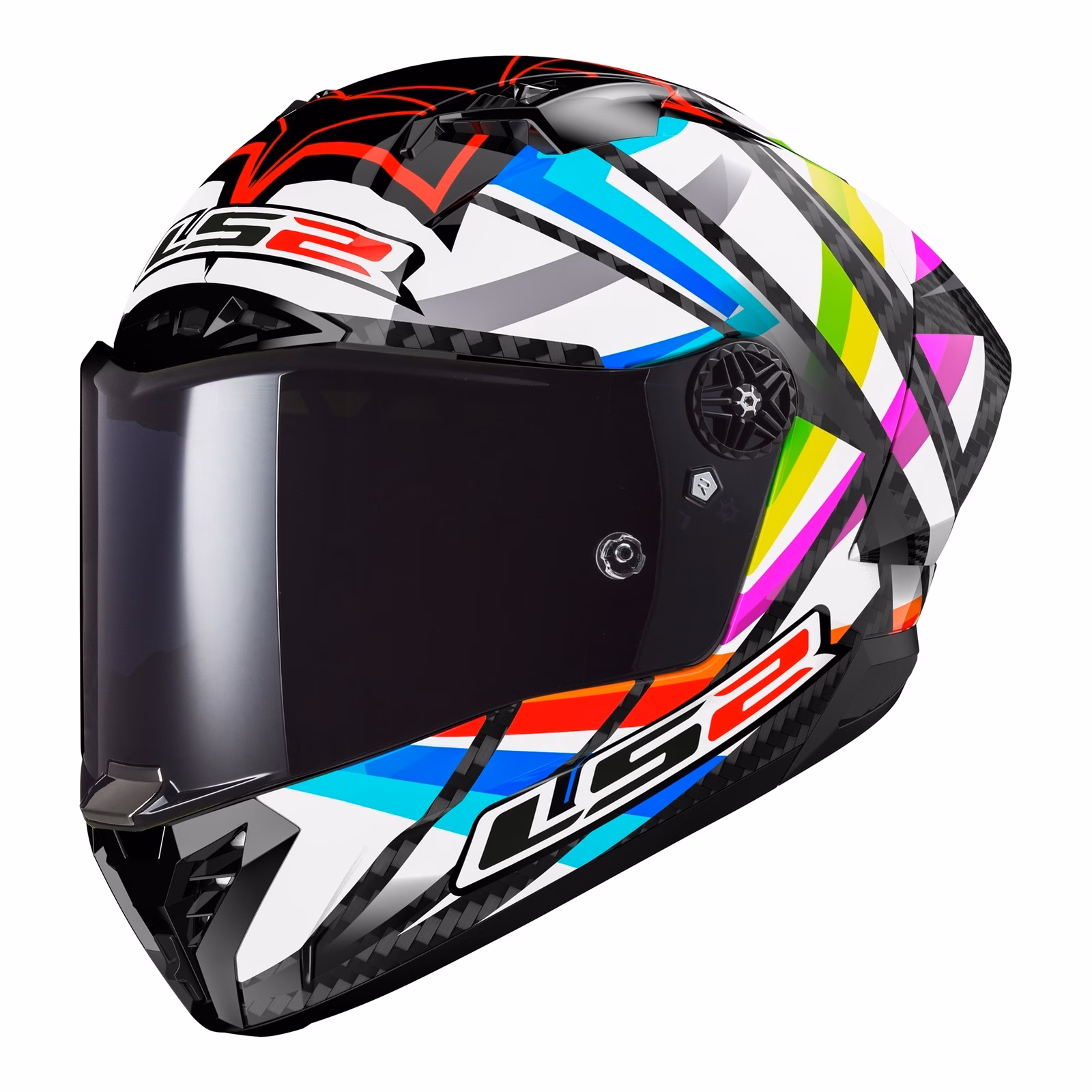 LS2 FF805C Thunder GP Aero Flash Road Helmet - Image 1