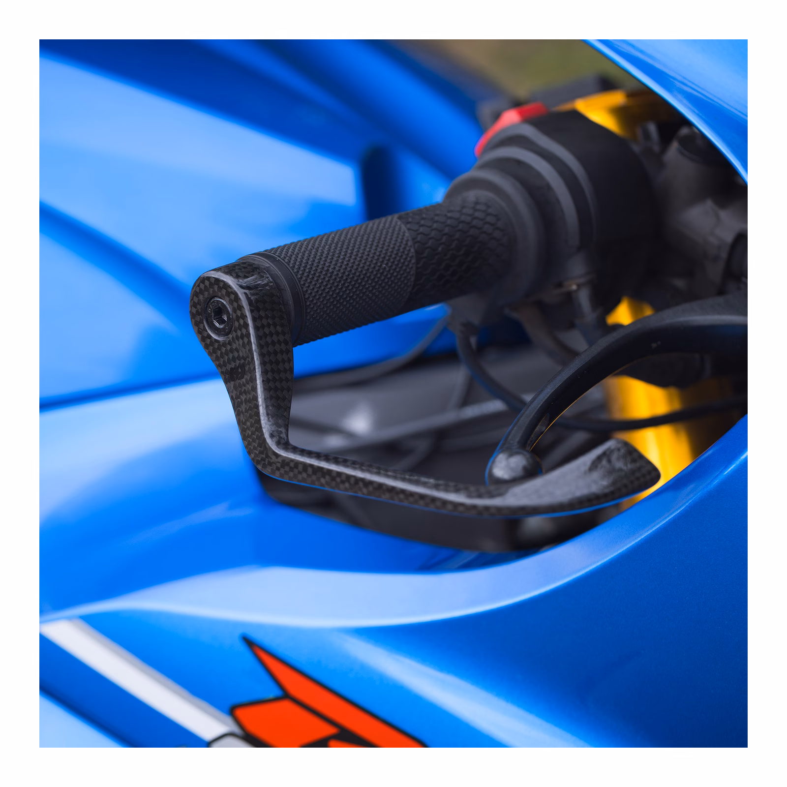 Oxford Carbon Lever Guard - Gloss - Image 5