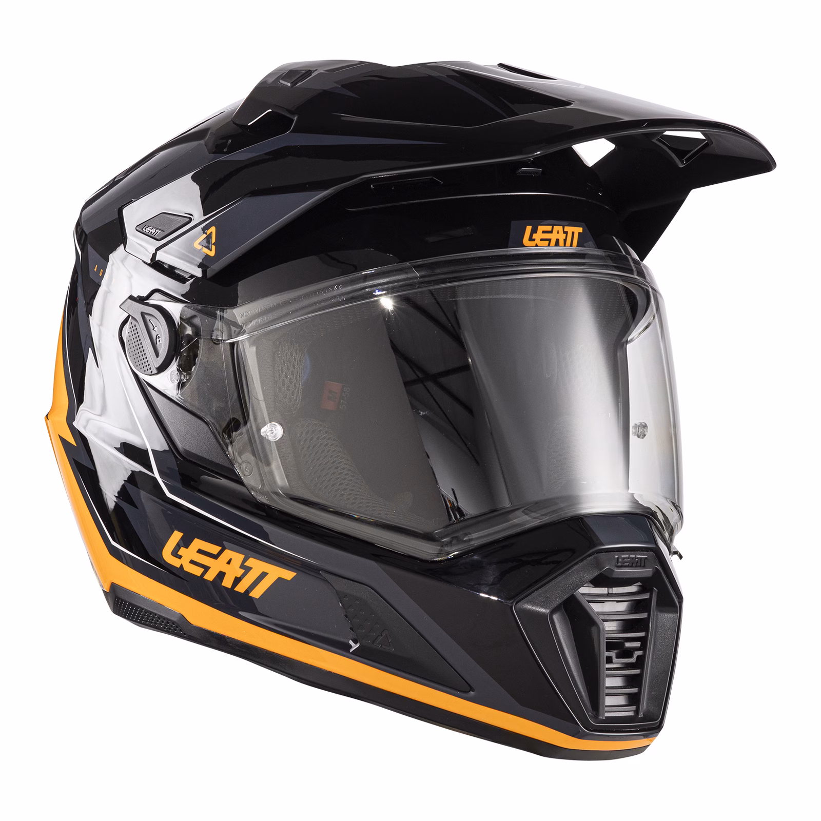 Leatt 7.5 ADV Helmet Kit - Black/Orange - Image 1