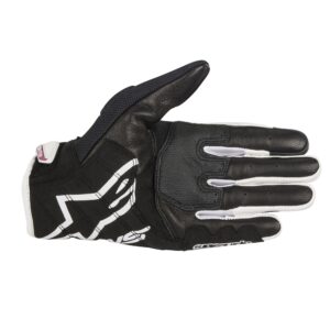 Alpinestars Stella SMX-2 Air Carbon Road Gloves Ladies Black/White/Fuchsia - Image 2