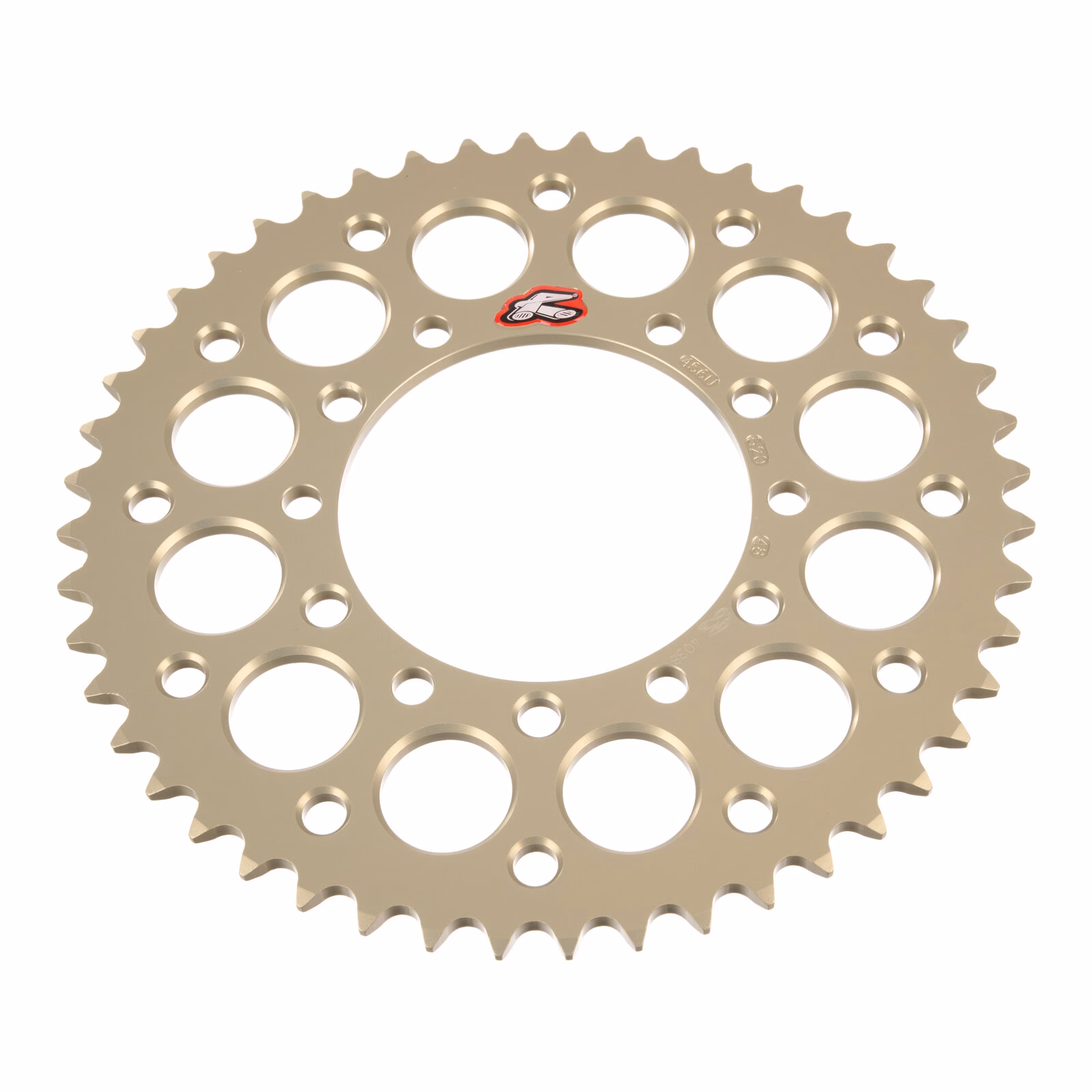 Renthal Sprocket Rear Hard Anodised 48T 48P-HA Ultralight - Image 2