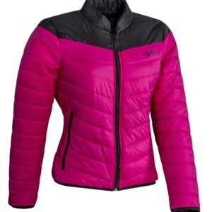IXON HELKA LS TEXTILE PARKA BLK/FUSCHIA - Image 1
