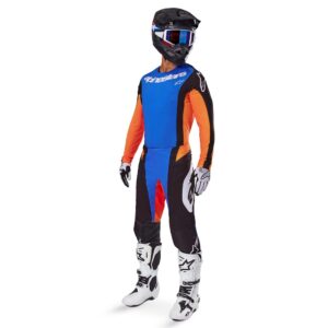 Alpinestars Techstar Melt Motocross Jersey Orange/Blue - Image 4