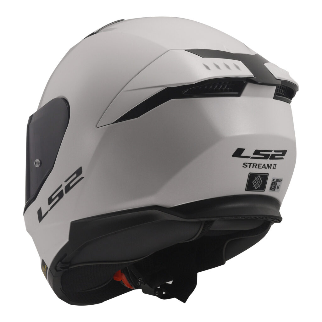 LS2 FF808 Stream II Road Helmet White