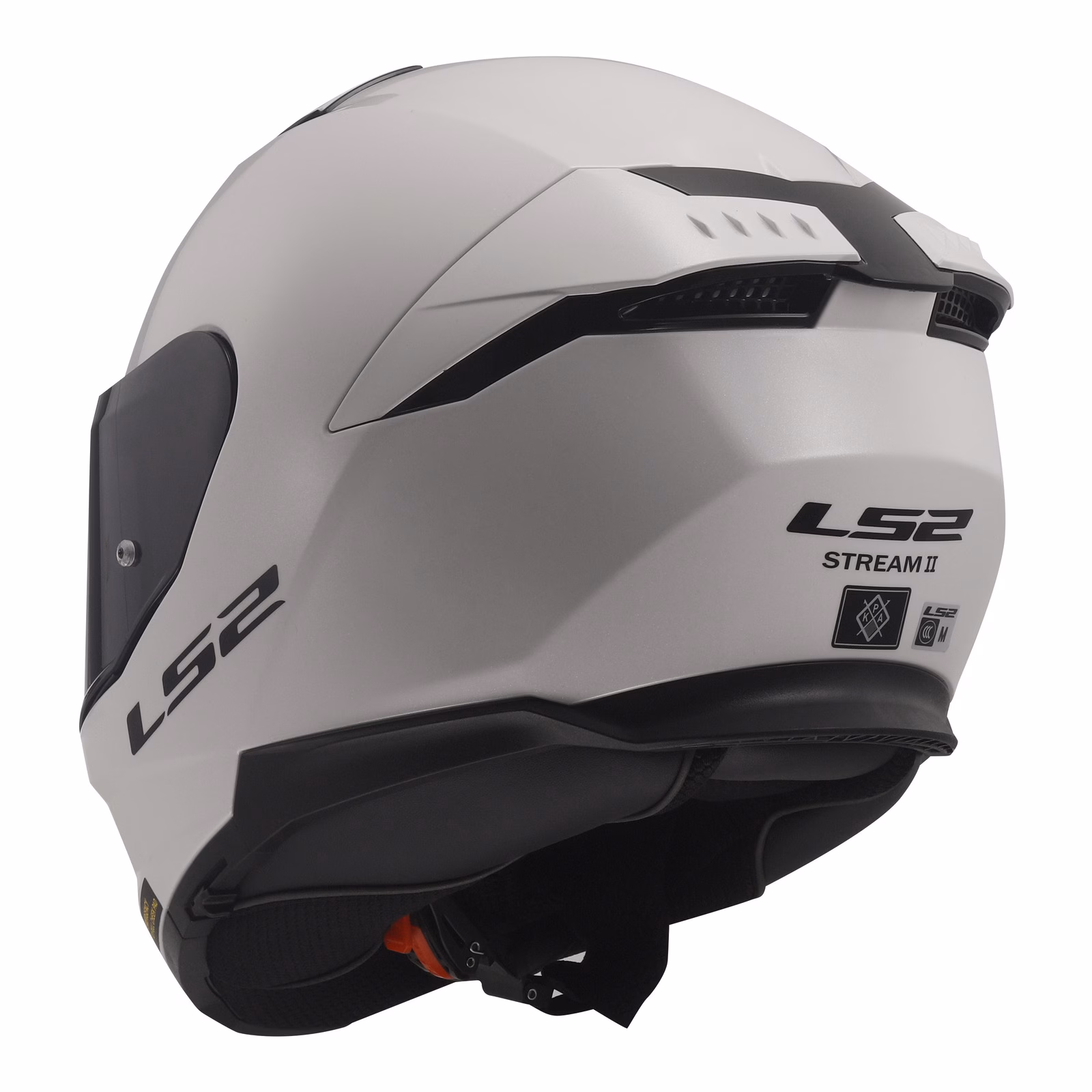 LS2 FF808 Stream II Road Helmet White - Image 5