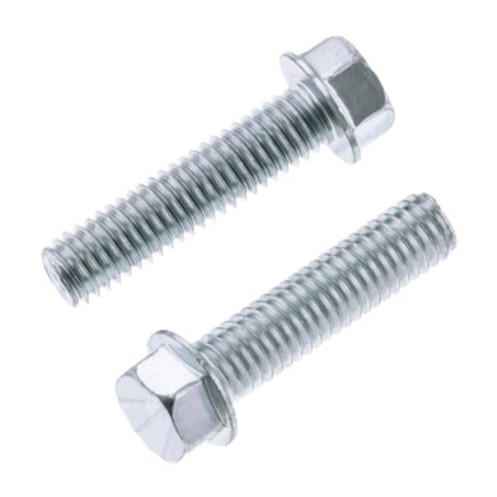 Bolt 6x25mm Hex Flange Bolts (Packet of 10)