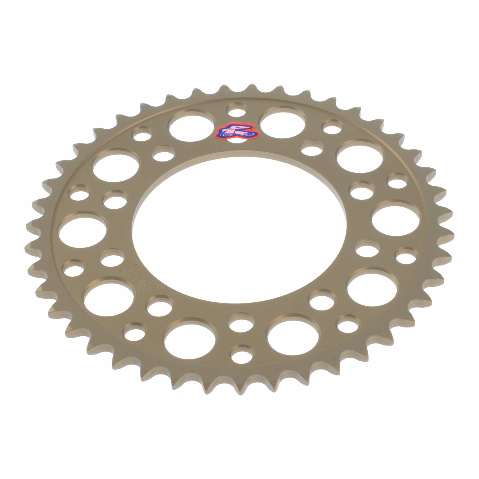 Renthal Sprocket Rear Silver 43T Alloy 7075 T6 Grooved Honda - Image 2