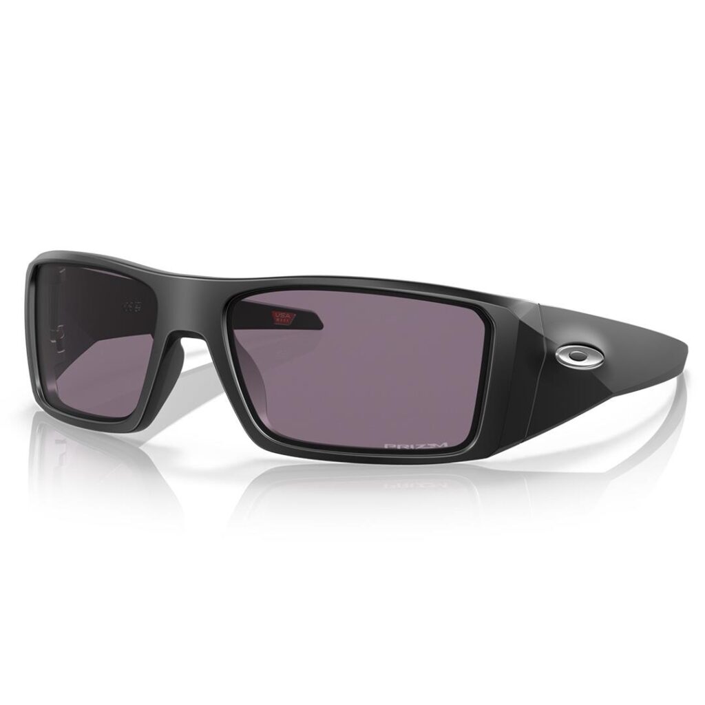 Oakley Heliostat Sunglasses Matte Blk w/ Prizm Grey