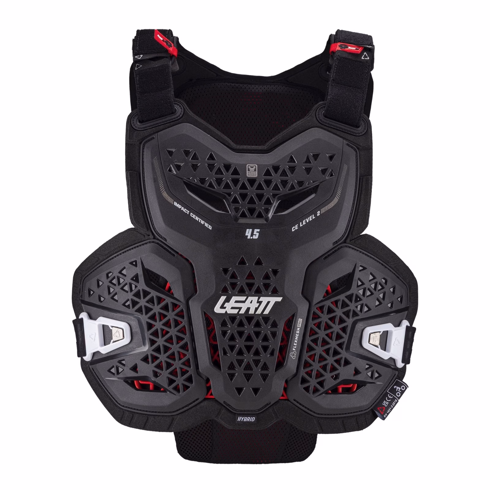 Leatt 4.5 Hybrid Chest Protector Black - Image 1