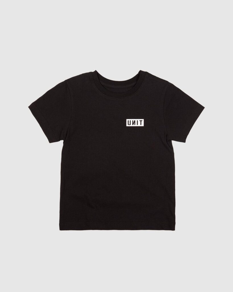 UNIT Case Kids Tee Black
