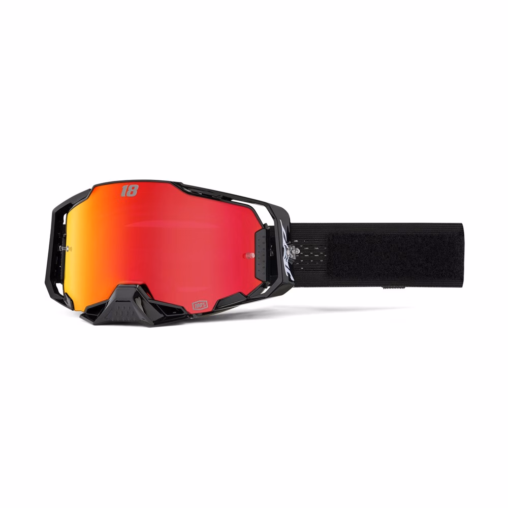100% JettPak Armega - Armega Goggle Jett Special - HiPER Mirror Red Lens With Accessory Pack