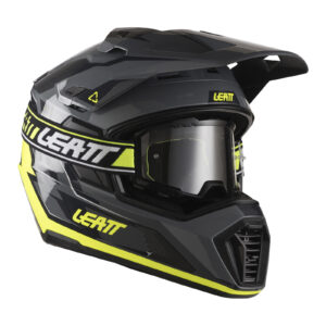Leatt 7.5 ADV Helmet Kit - Hi-Viz Yellow - Image 2