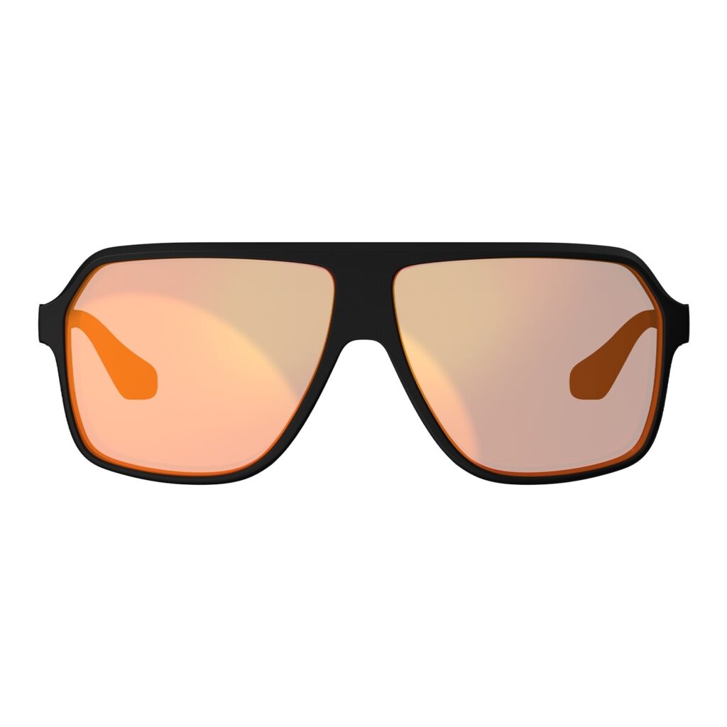 Leatt TheViz Andes Sunglasses - Satin Black Polarized Red (14 VLT)