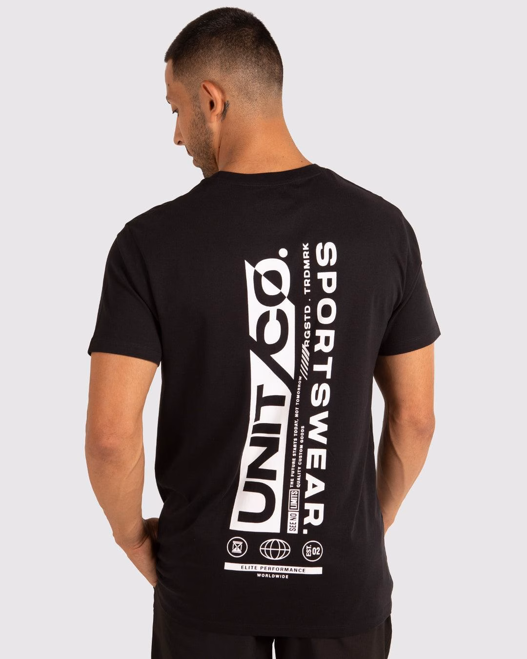 Unit Trainee Tee Black - Image 2