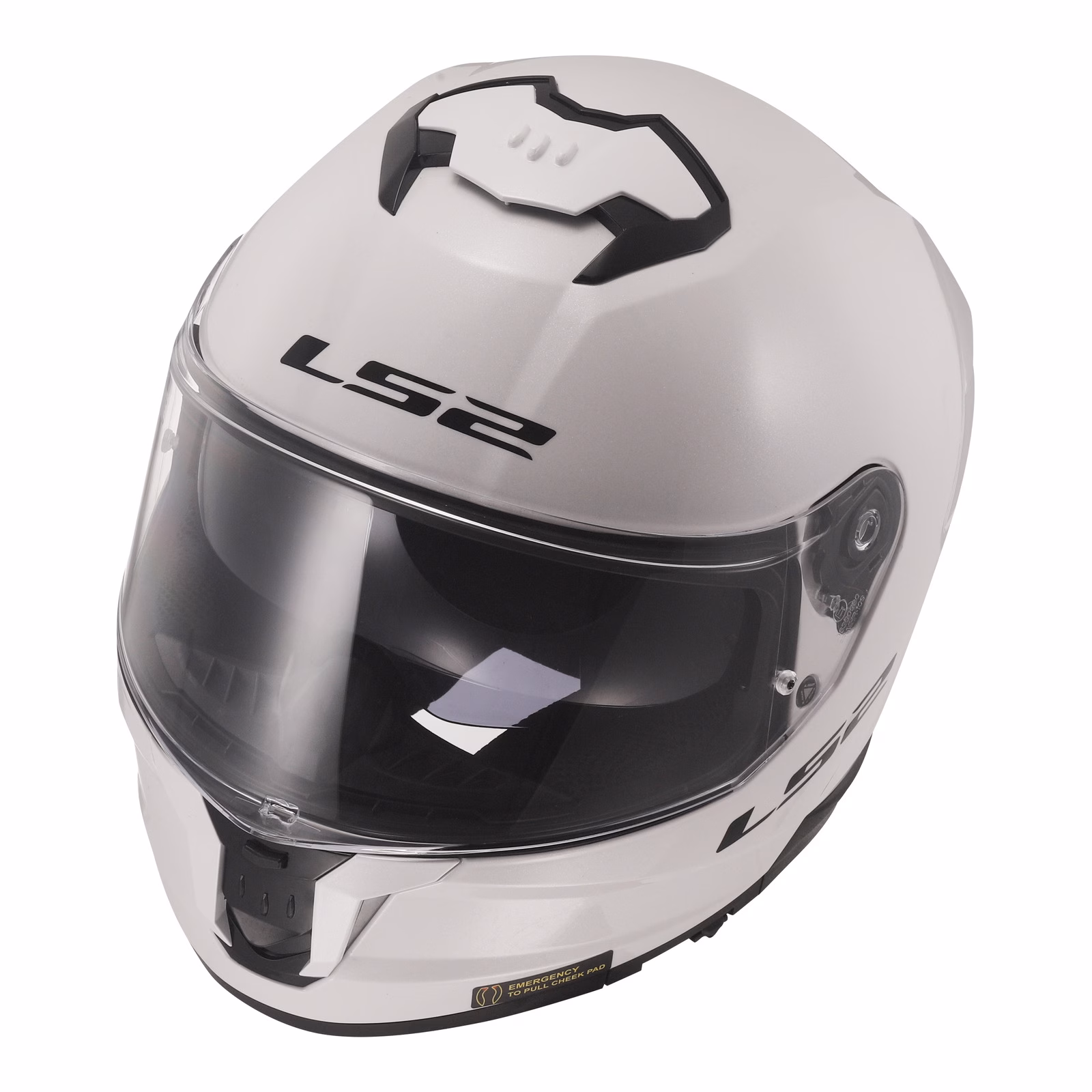 LS2 FF808 Stream II Road Helmet White - Image 2