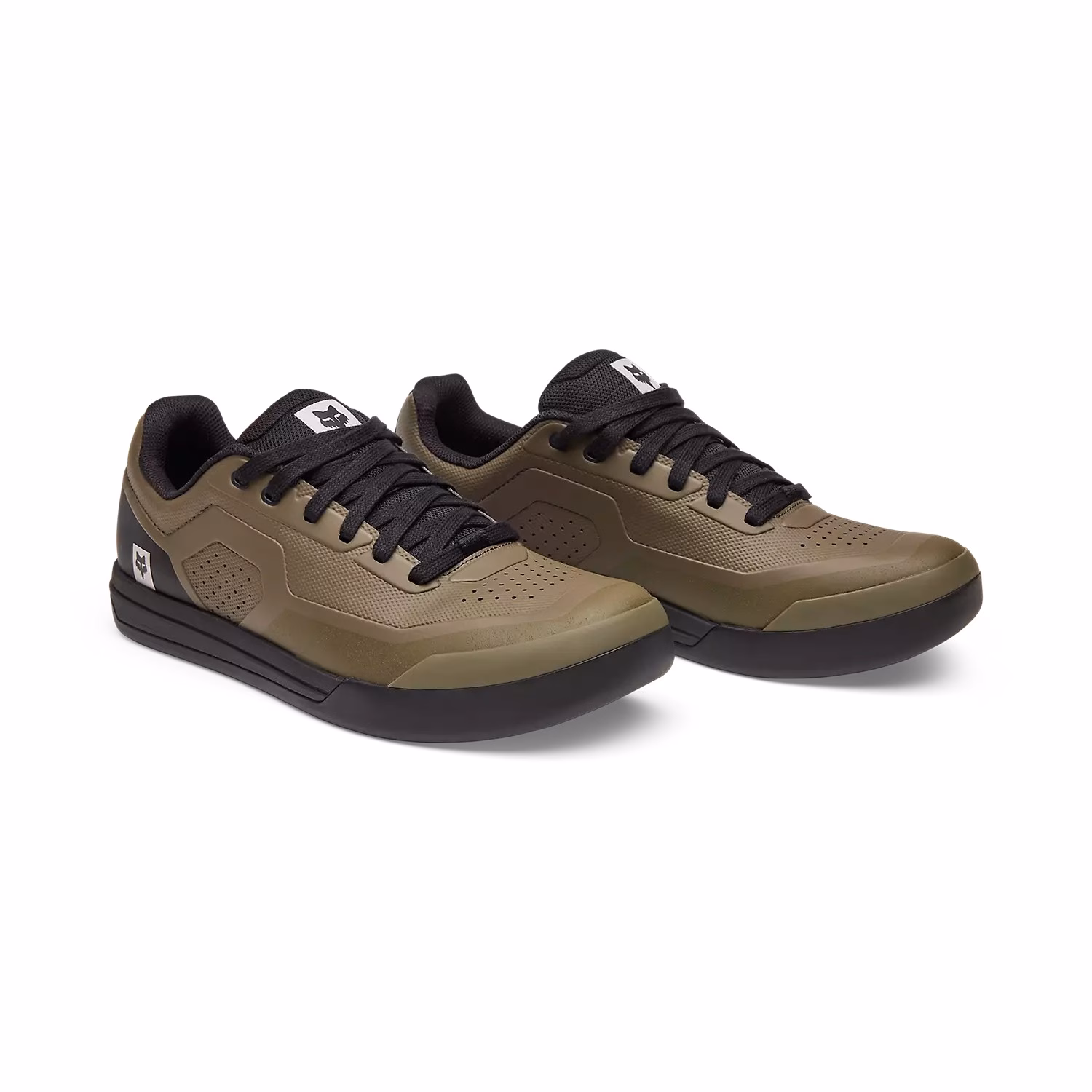 Fox Union Flat Shoes Military Green - Image 1