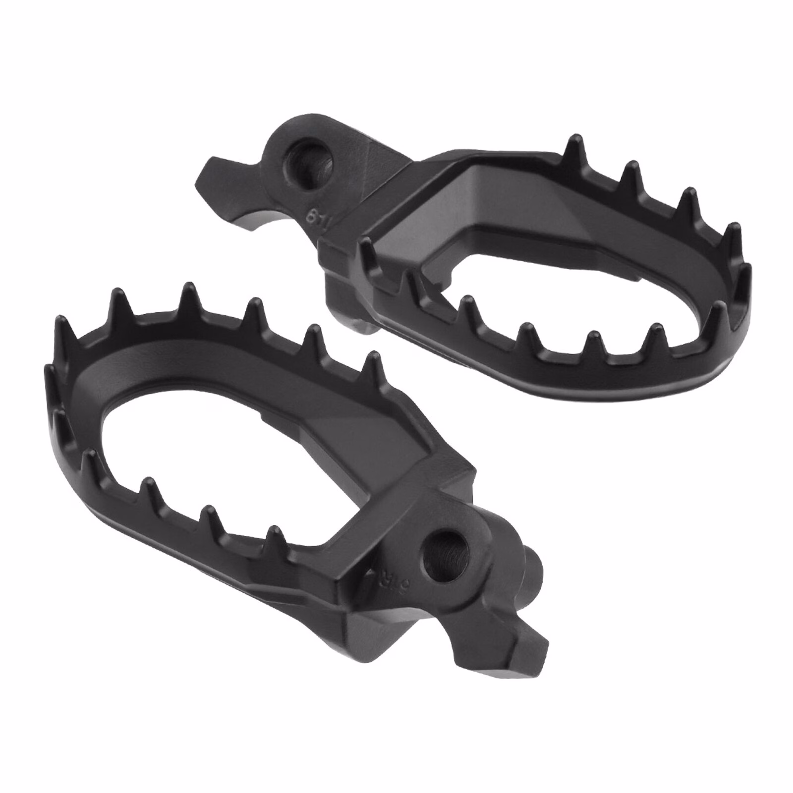 Zeta Max Foot Pegs YZ - Black - Image 1