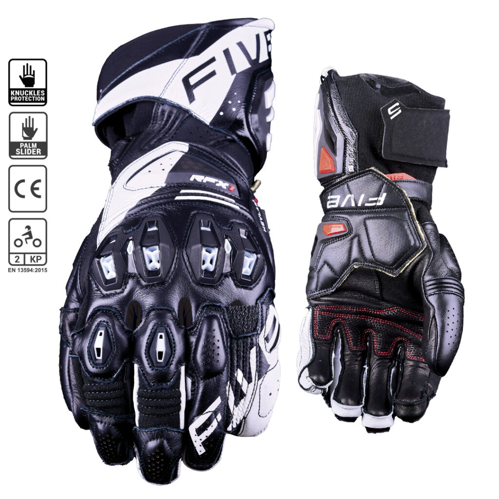 FIVE RFX1 EVO Race Gloves Black/White