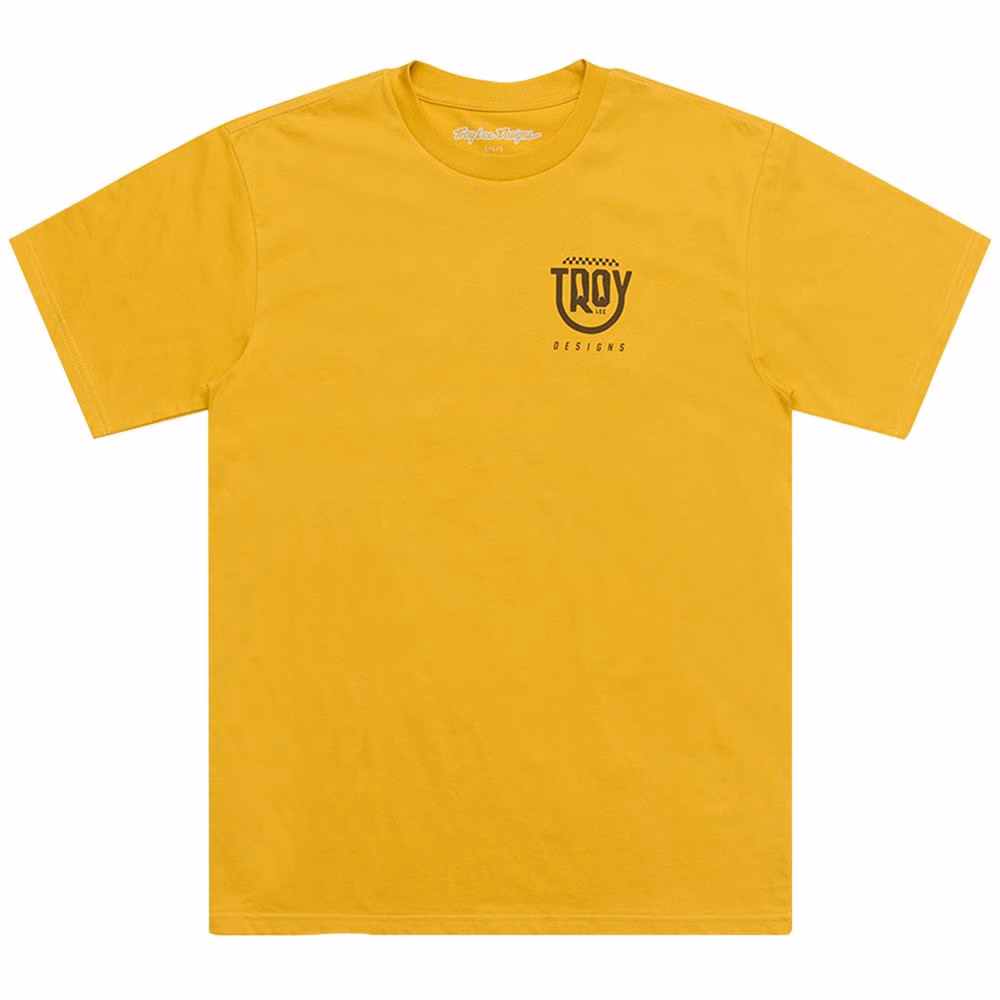 Troy Lee Designs Smiley Tee Gold