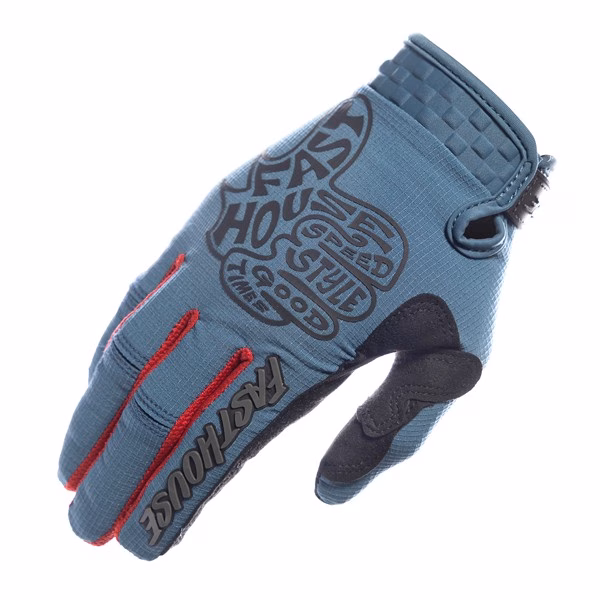 Fasthouse Speed Style Club Motocross Gloves Teal