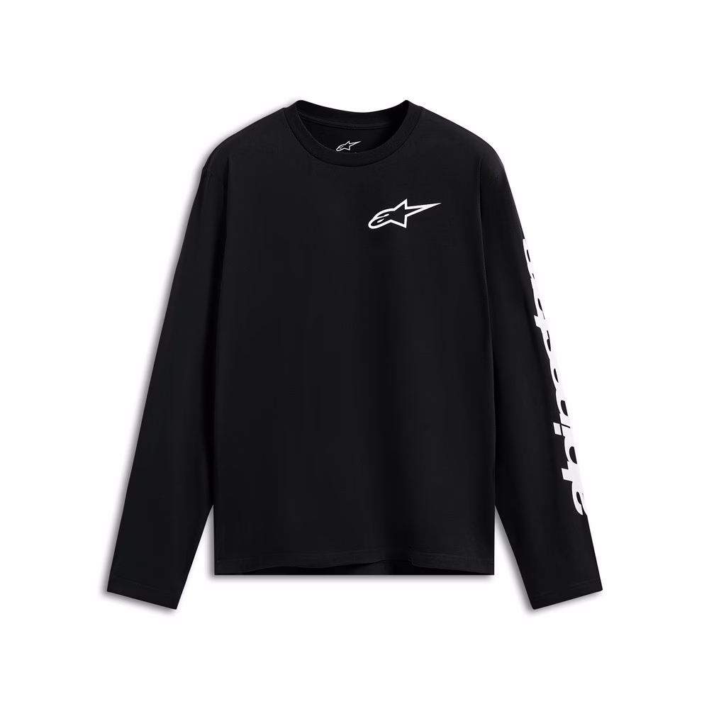 Alpinestars Trackside Long Sleeve CSF Tee Black/White