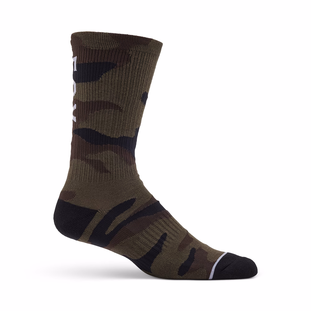 Fox Camo Crew Socks Green Camo