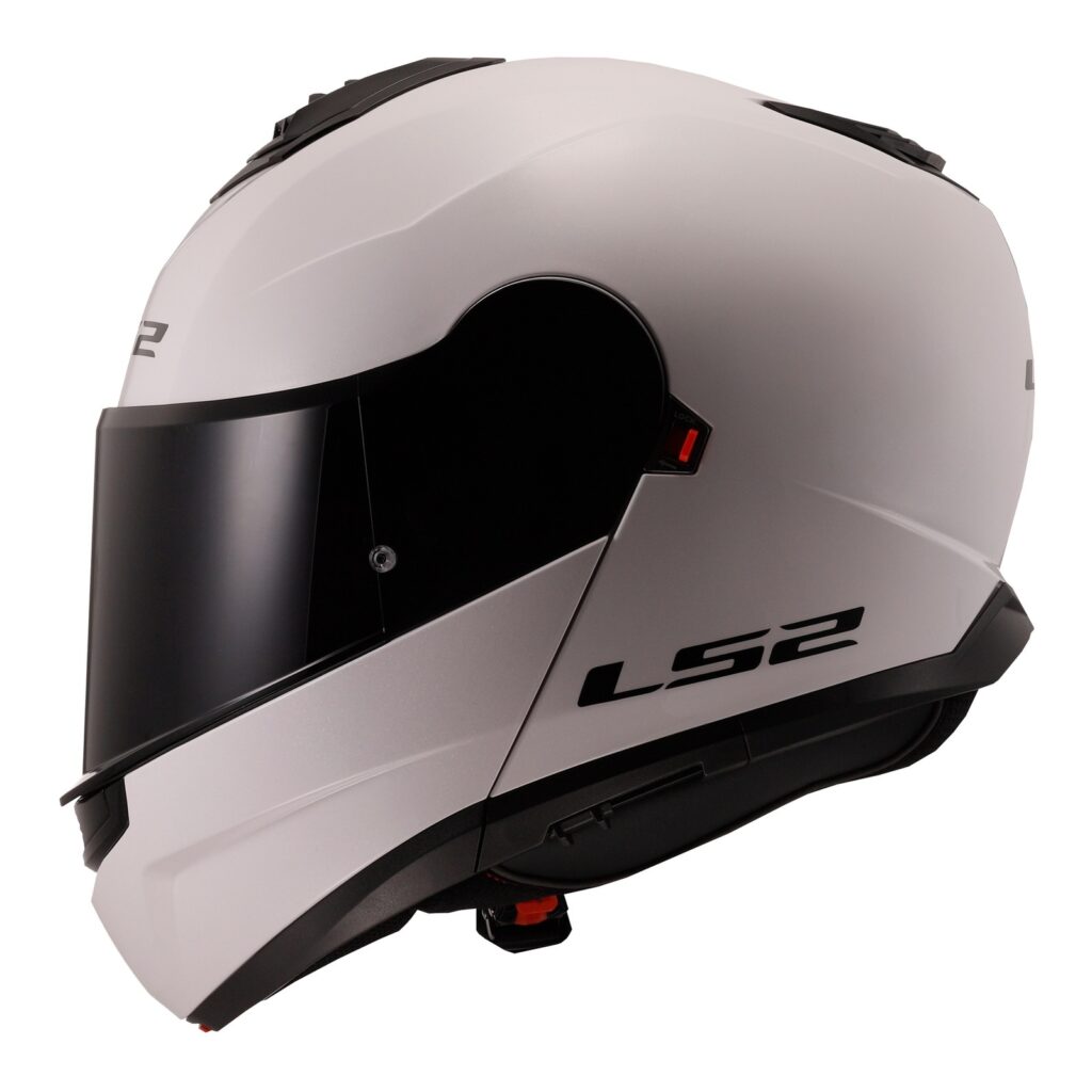 LS2 FF908 Strobe II Flip Front Helmet White
