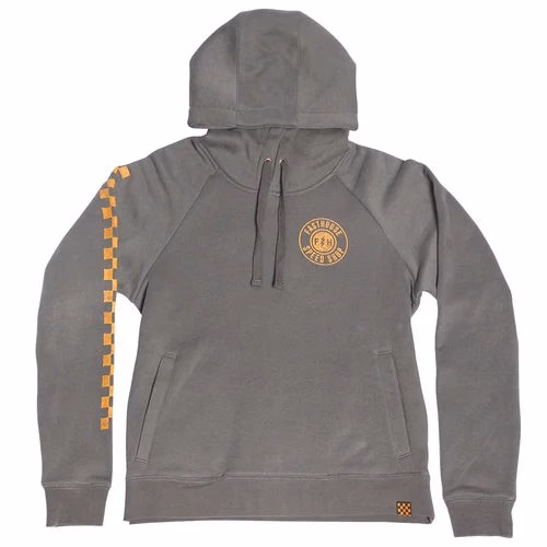 Fasthouse Stray Hooded Pullover Ladies Grey