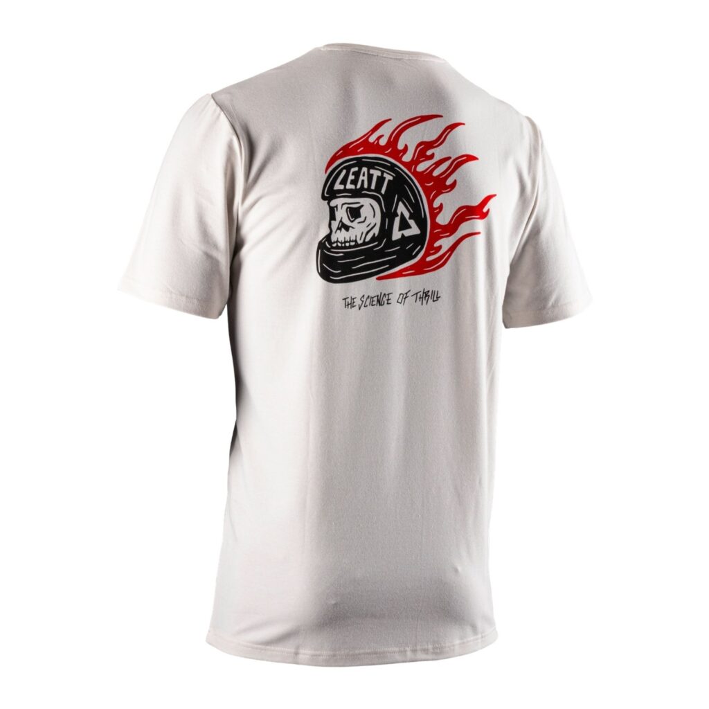 Leatt Core Tee Cream White