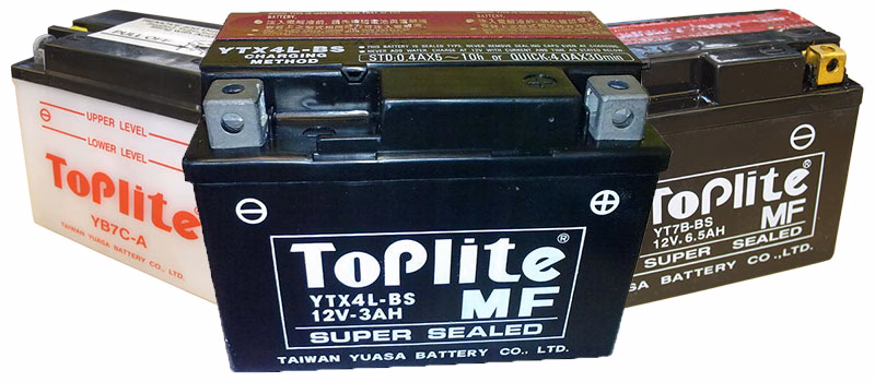 TOPLITE BATTERY Y50-N18A-A [NO ACID] NS