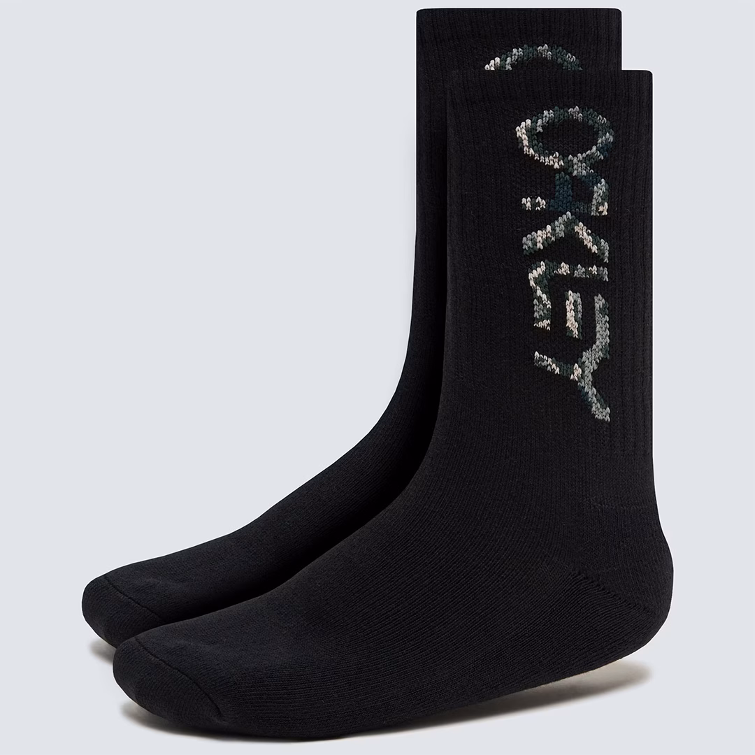 Oakley B1B Socks 2.0 (3 pack) Blackout - Image 1