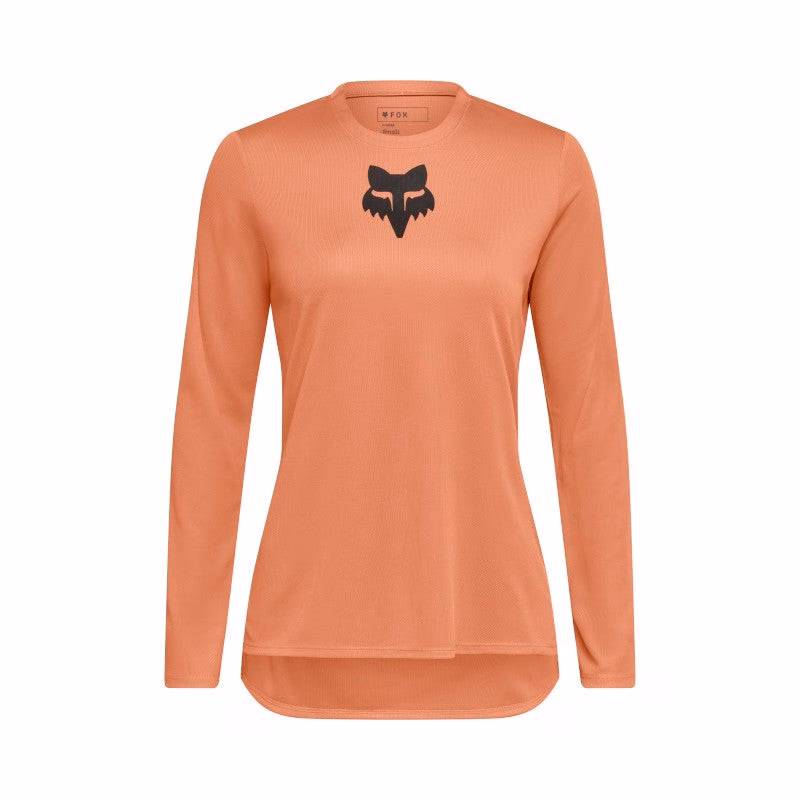 Fox Womens Ranger LS Jersey Fox Head Coral