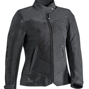 IXON HELKA LS TEXTILE PARKA  BLK - Image 1