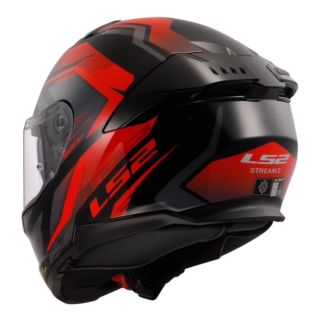LS2 FF808 Stream II Fury Road Helmet Black / Red