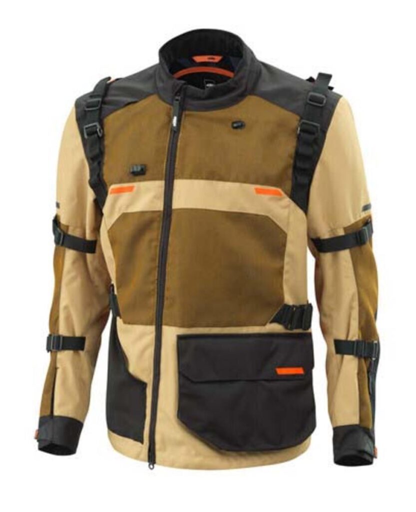 KTM Adventure R v3 Jacket Brown/Orange/Black