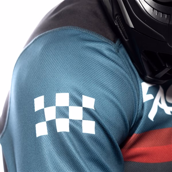 Fasthouse Carbon Force Motocross Jersey Teal