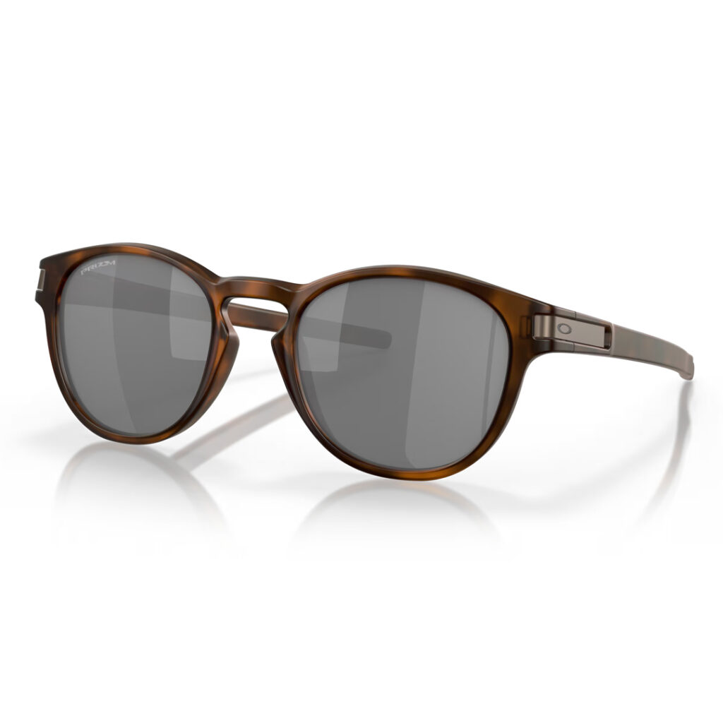 Oakley Latch Sunglasses Matte Brown Tortoiseshell w/PRIZM Black Lens