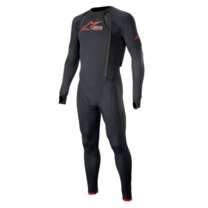 Alpinestars Tech-Air 10 Long Base Layer Black/Bright Red - Image 1