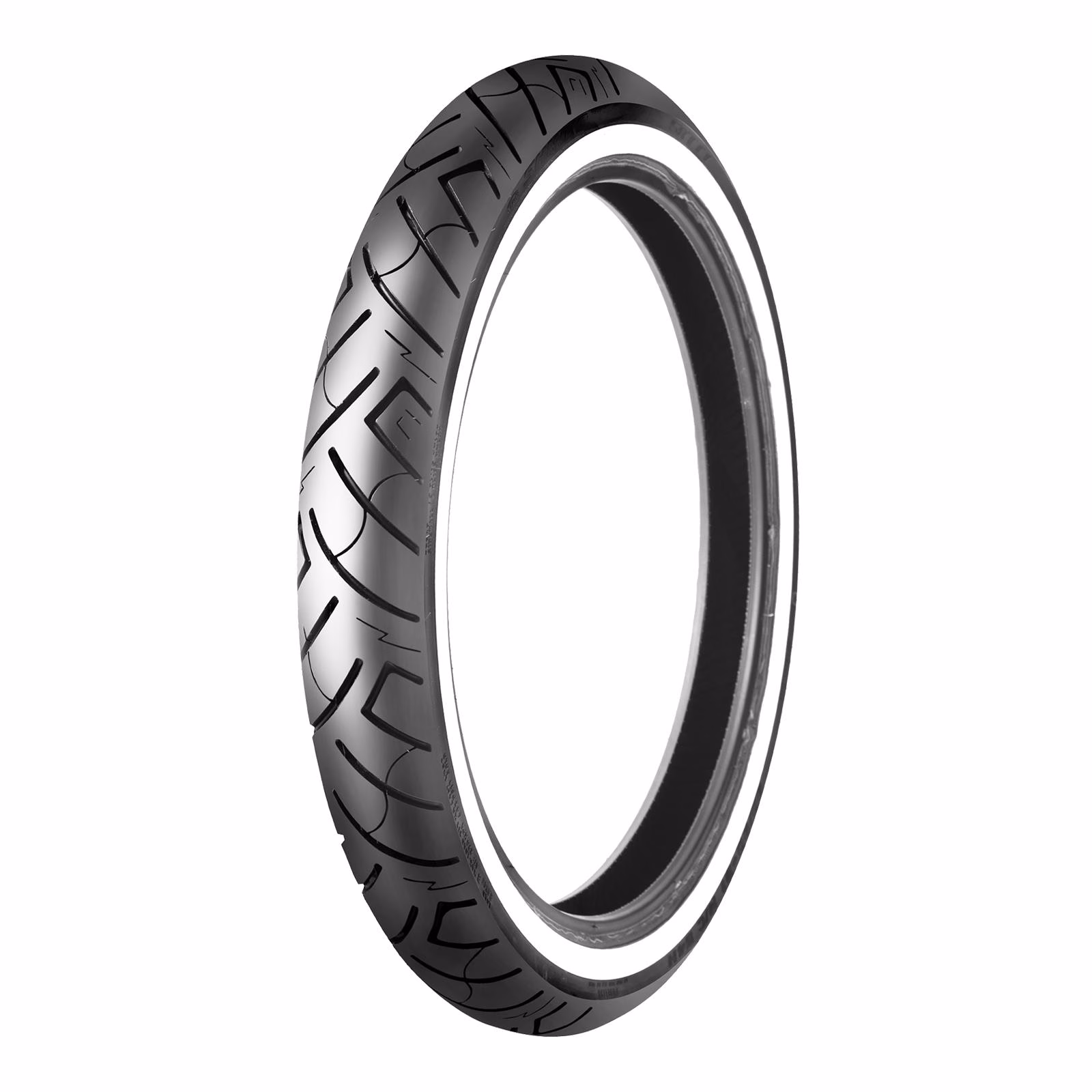 Shinko SR777 Front Tubeless Cruiser Tyre (White Wall) 140/80x17 - Image 1