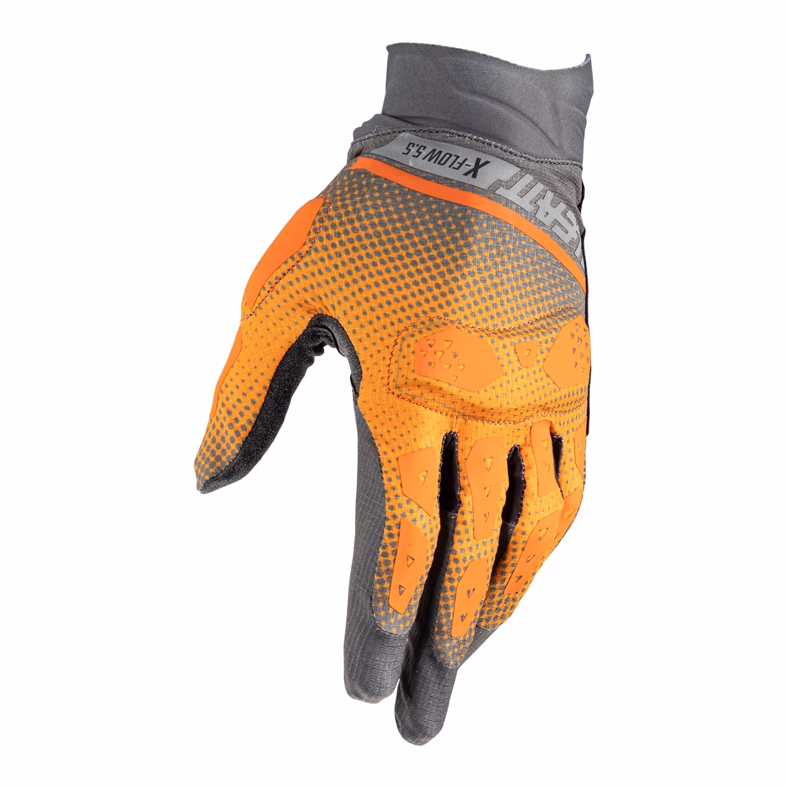 Leatt 5.5 ADV X-Flow Adventure Gloves Orange - Image 2