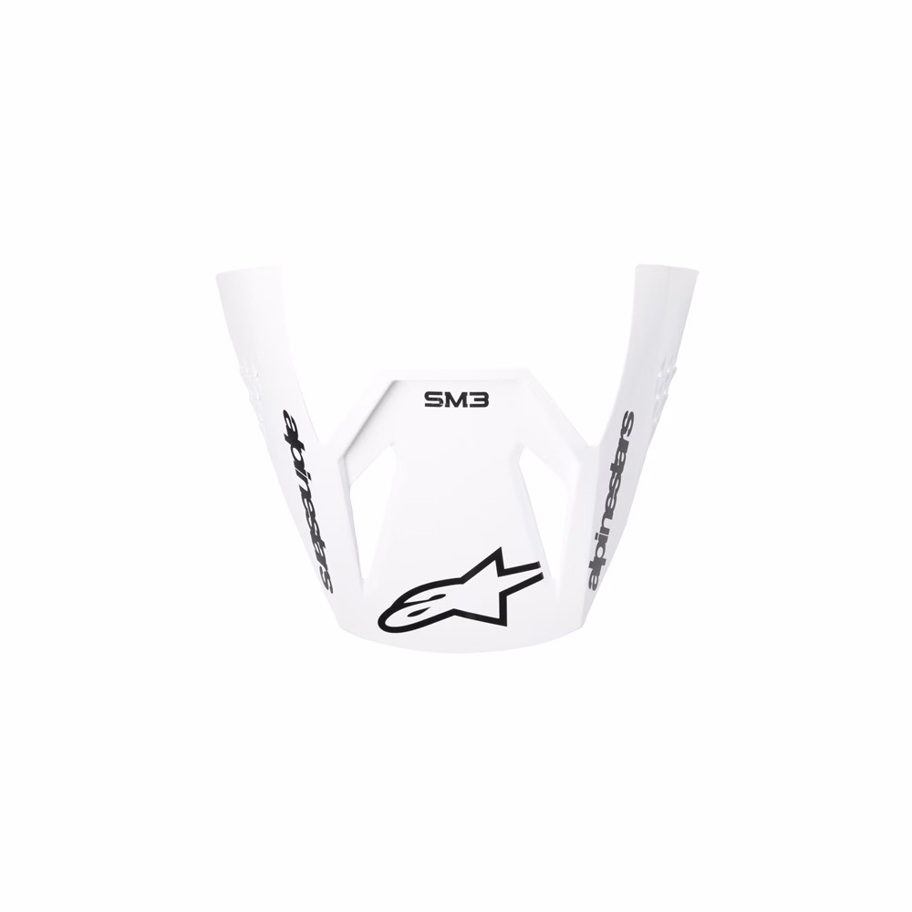 Alpinestars S-M3 Radium Visor Black/White/Gray Gloss