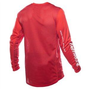 Fasthouse Grindhouse Air-Cooled Ramble Motocross Jersey Red - Image 2