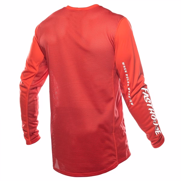Fasthouse Grindhouse Air-Cooled Ramble Motocross Jersey Red
