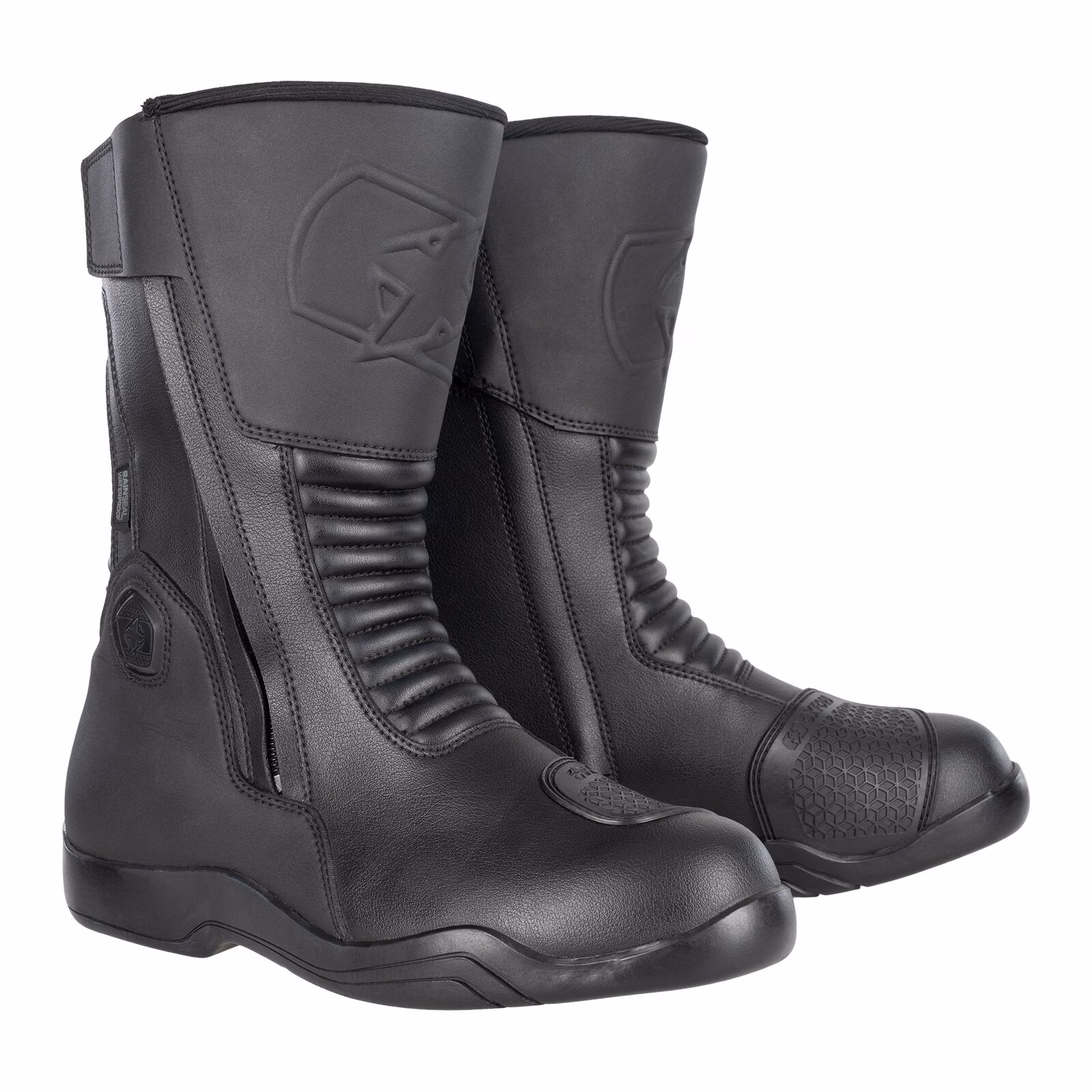 Oxford Hunter Twin Zip Men's Waterproof Road Boots Black - Image 1