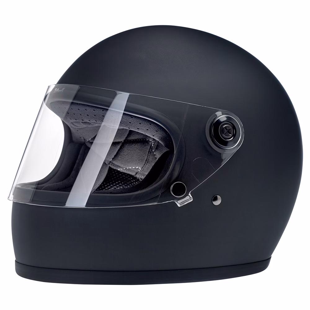 Biltwell Gringo S Road Helmet Flat Black