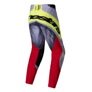 Alpinestars Techstar Melt Motocross Pants Bright Red/Gray - Image 2